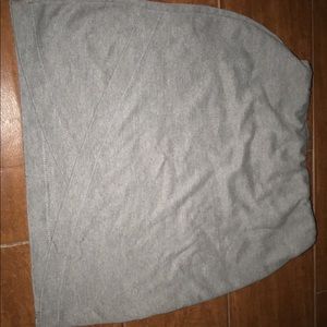 gray mini bodycon dress